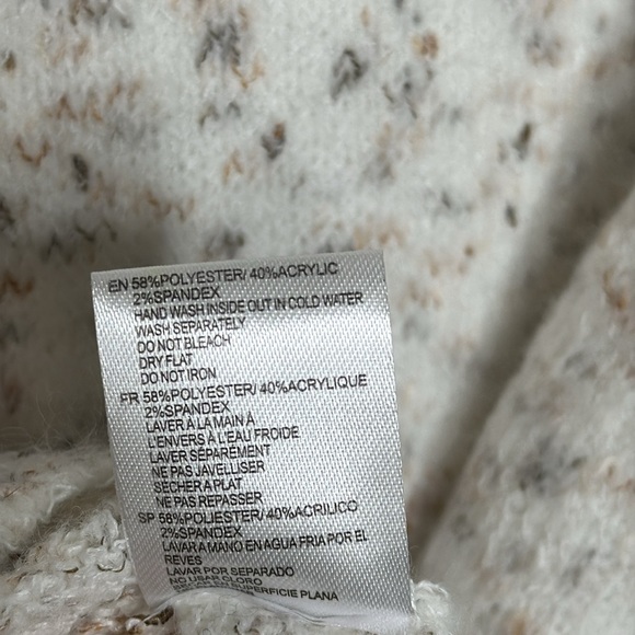 T3 RD Style Women’s Knit Vest Cream Tan Brown Size XL New with tags Stitchfix - Picture 8 of 9